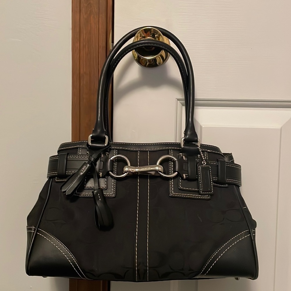 Black Coach Handbag